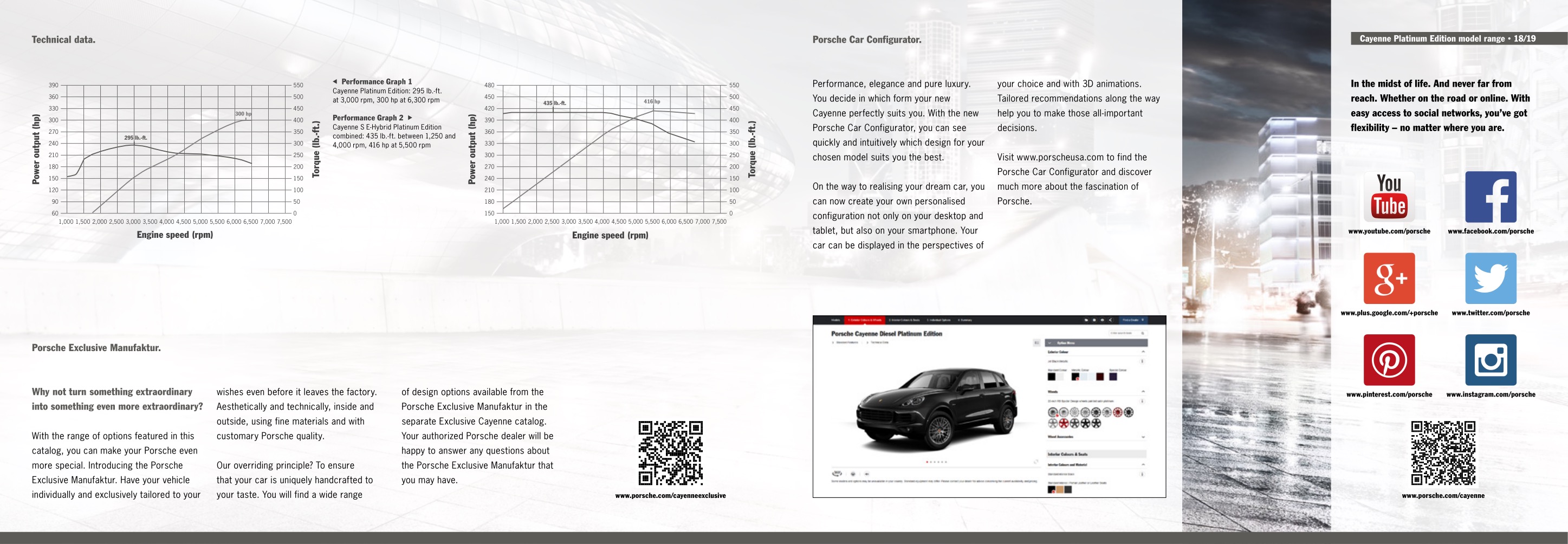 2016 Porsche Cayenne Platinum Brochure Page 5